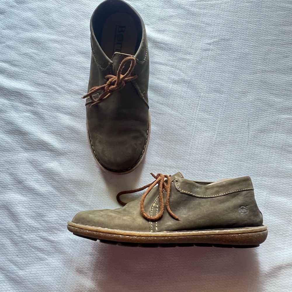 Born Green Tan Shoes - Picture 4 of 12